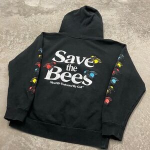 Golf Wang Tyler the Creator Save the Bees Hoodie Black Mens Medium Flower Boy